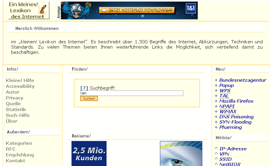 Screenshot Kleines! Lexikon